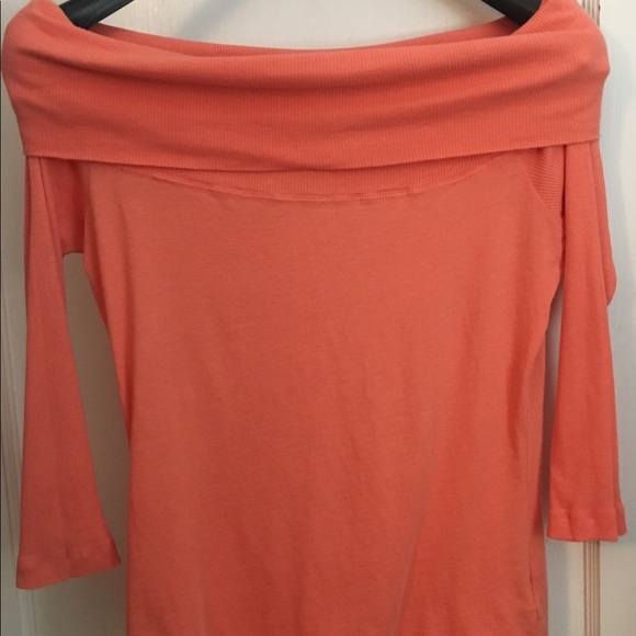 James Perse Off the Shoulder Shirt - Picture 3 of 8